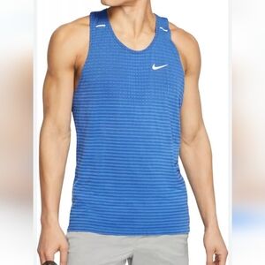 Nike Miler TECHKNIT ULTRA TANK Blue